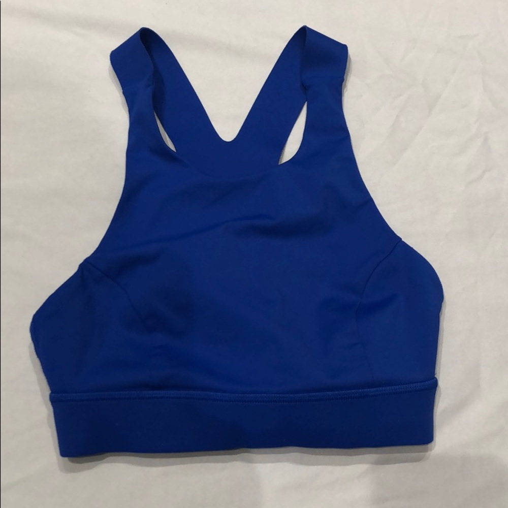 EUC Lululemon royal blue sports bra size 2